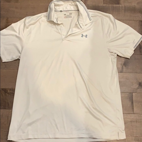 White Under Armour Polo - Picture 2 of 5
